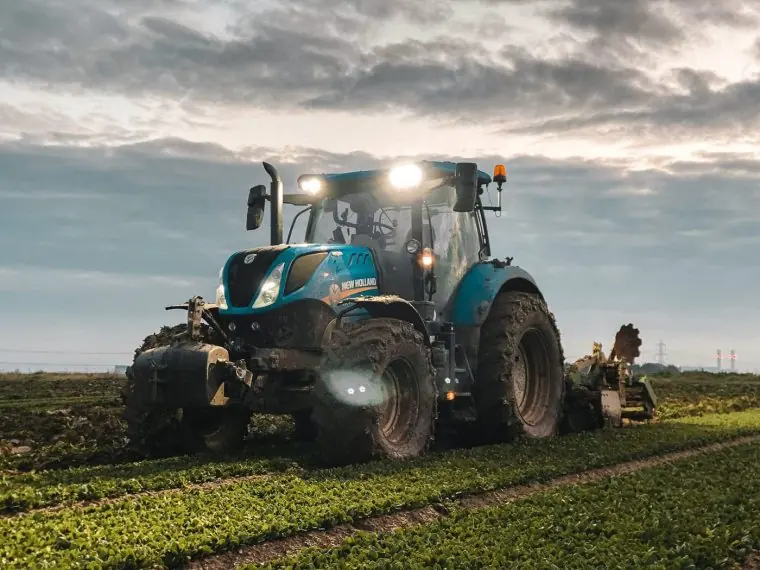 Machine Blue Tractor